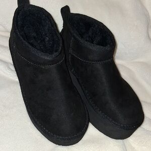 Black Suede Ankle Boots  Rock Abd Candy